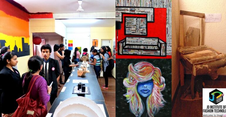 Abstractism - An exhibition by - Interior Design Students of JD Institute of Fashion Technology 2