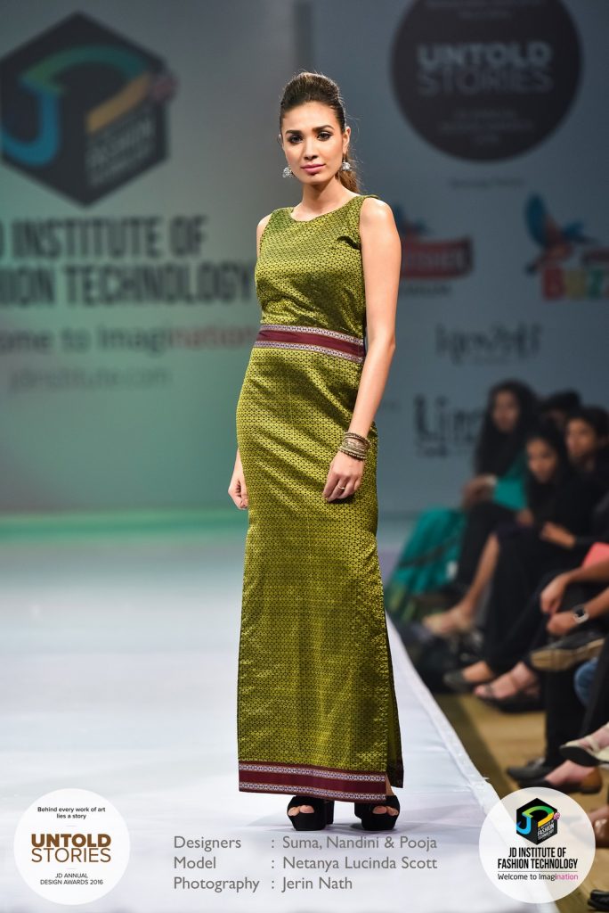 JD Annual Design Awards 2016 – Untold Stories : "KHANAZ" Designers : Suma, Nandini & Pooja Photography : Jerin Nath