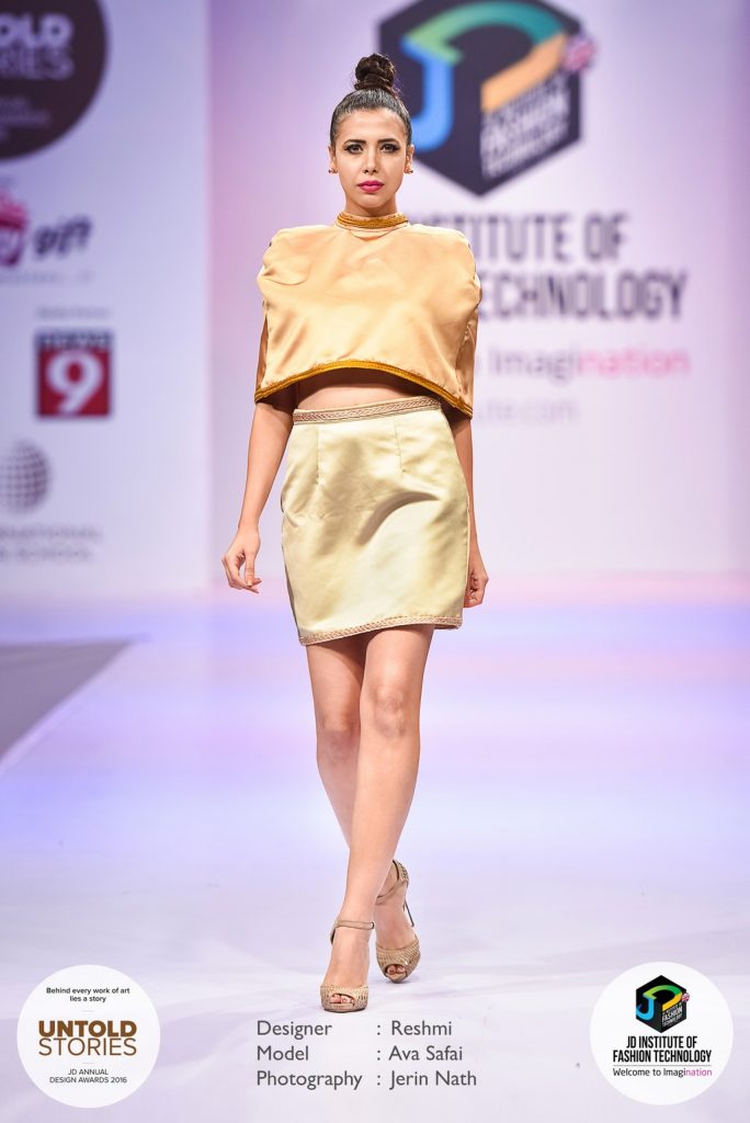 JD Annual Design Awards 2016 – Untold Stories : “CLASIIC LUXOTTICA” Designer : Reshmi Photography : Jerin Nath