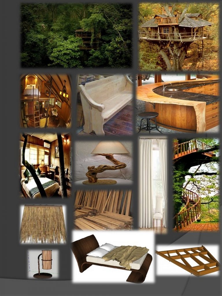 TREE HOUSE MOOD BOARD