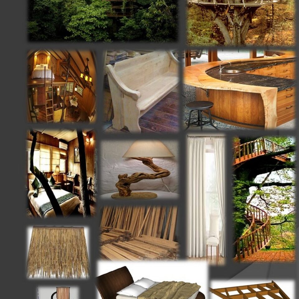 TREE HOUSE MOOD BOARD