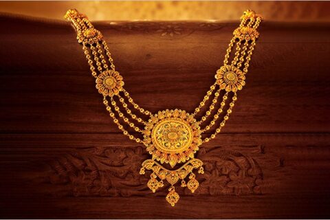 Aadh and Rani haar created by Tanishq for the movie - Padmavati