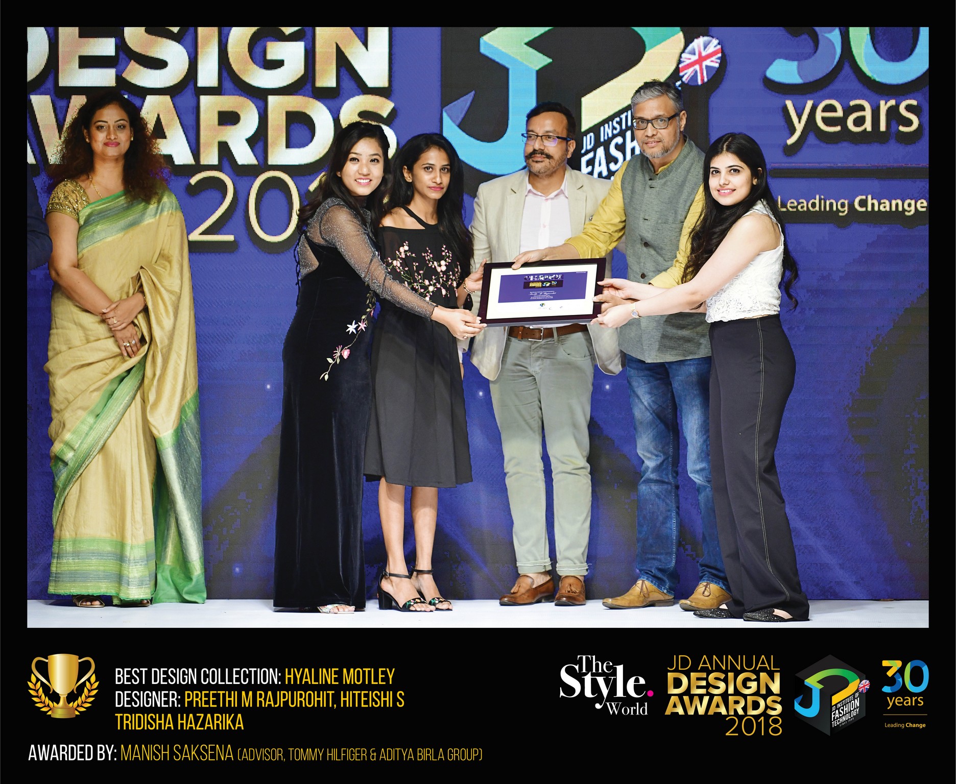 Hyaline Motley – Change – JD Annual Design Awards 2018 | Designer: Preethi, Tridisha and Heitishi from DFD March 2017 | Photography : Jerin Nath (@jerin_nath)