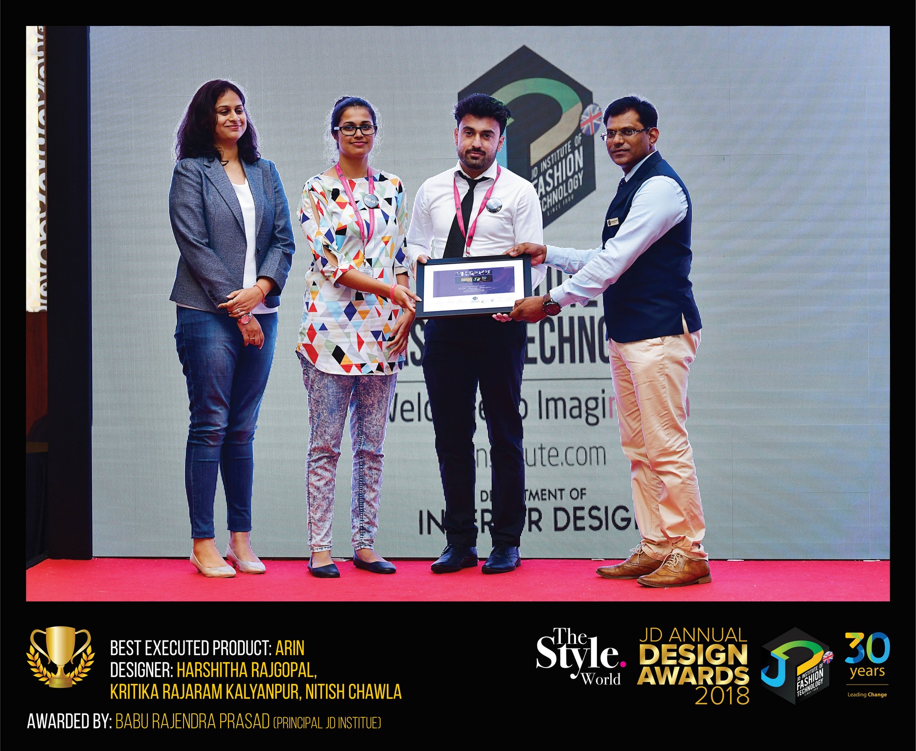 Arin – Change – JD Annual Design Awards 2018 | Designer: Harshitha Rajagopal, Kritika Kalyanpur and Nitish Chawla | Photography : Jerin Nath (@jerin_nath)