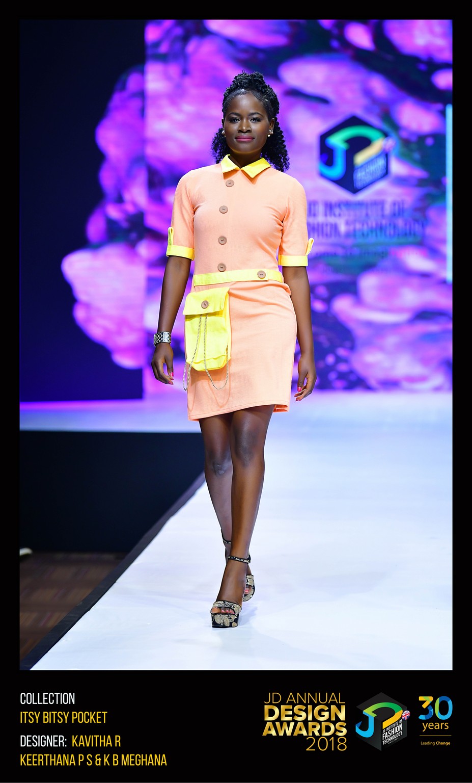 Itsy Bitsy Pocket Dress – Change – JD Annual Design Awards 2018 | Designer: Kavitha, Keertana and Meghana | Photography : Jerin Nath (@jerin_nath)