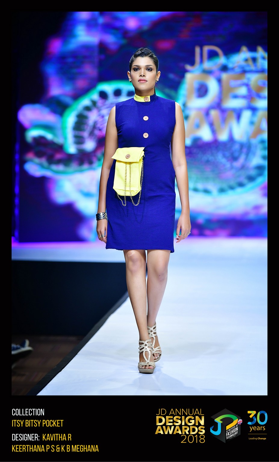 Itsy Bitsy Pocket Dress – Change – JD Annual Design Awards 2018 | Designer: Kavitha, Keertana and Meghana | Photography : Jerin Nath (@jerin_nath)