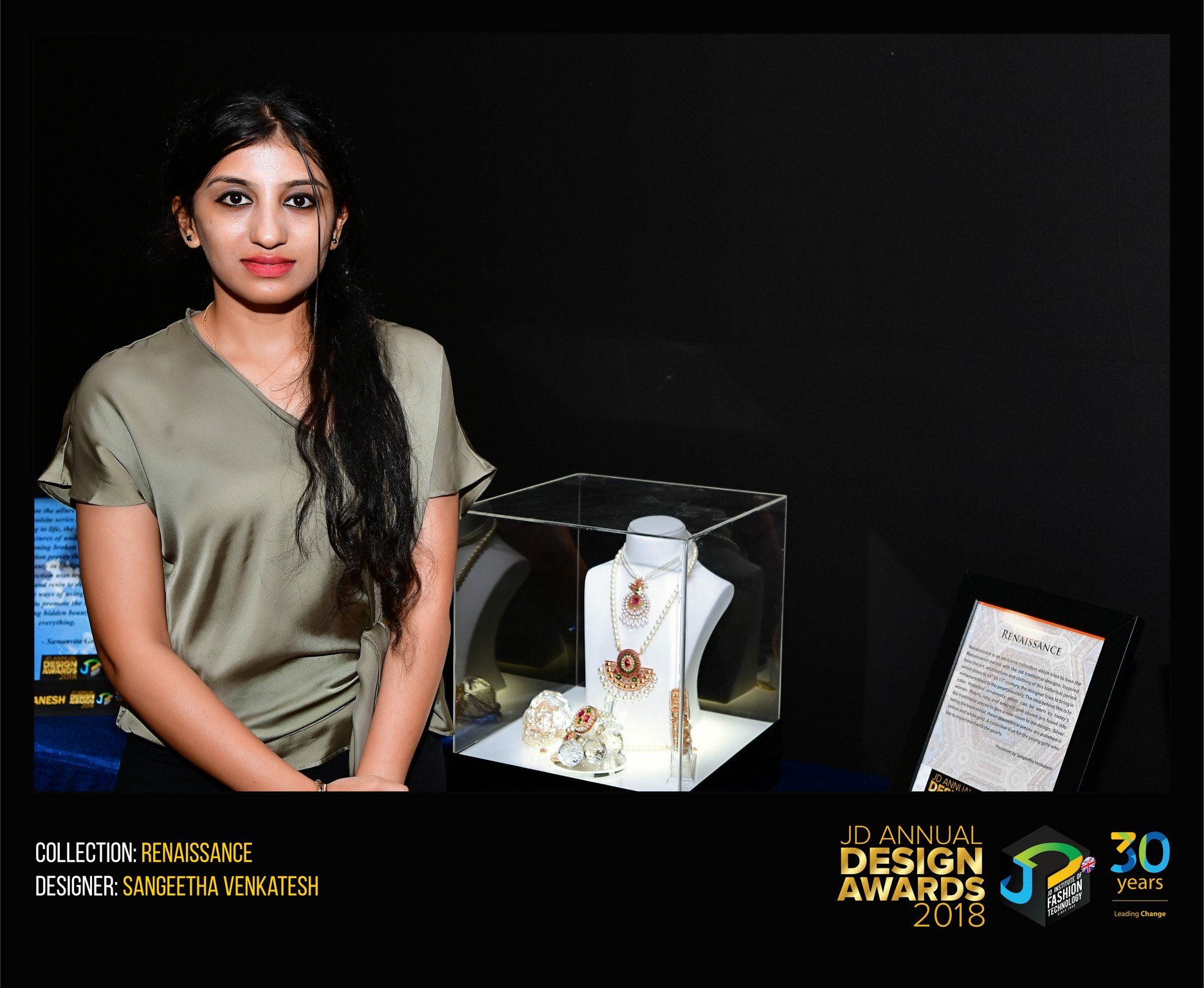 Renaissance – Change – JD Annual Design Awards 2018 | Designer: Sangeetha Venkatesh | Photography : Jerin Nath (@jerin_nath)