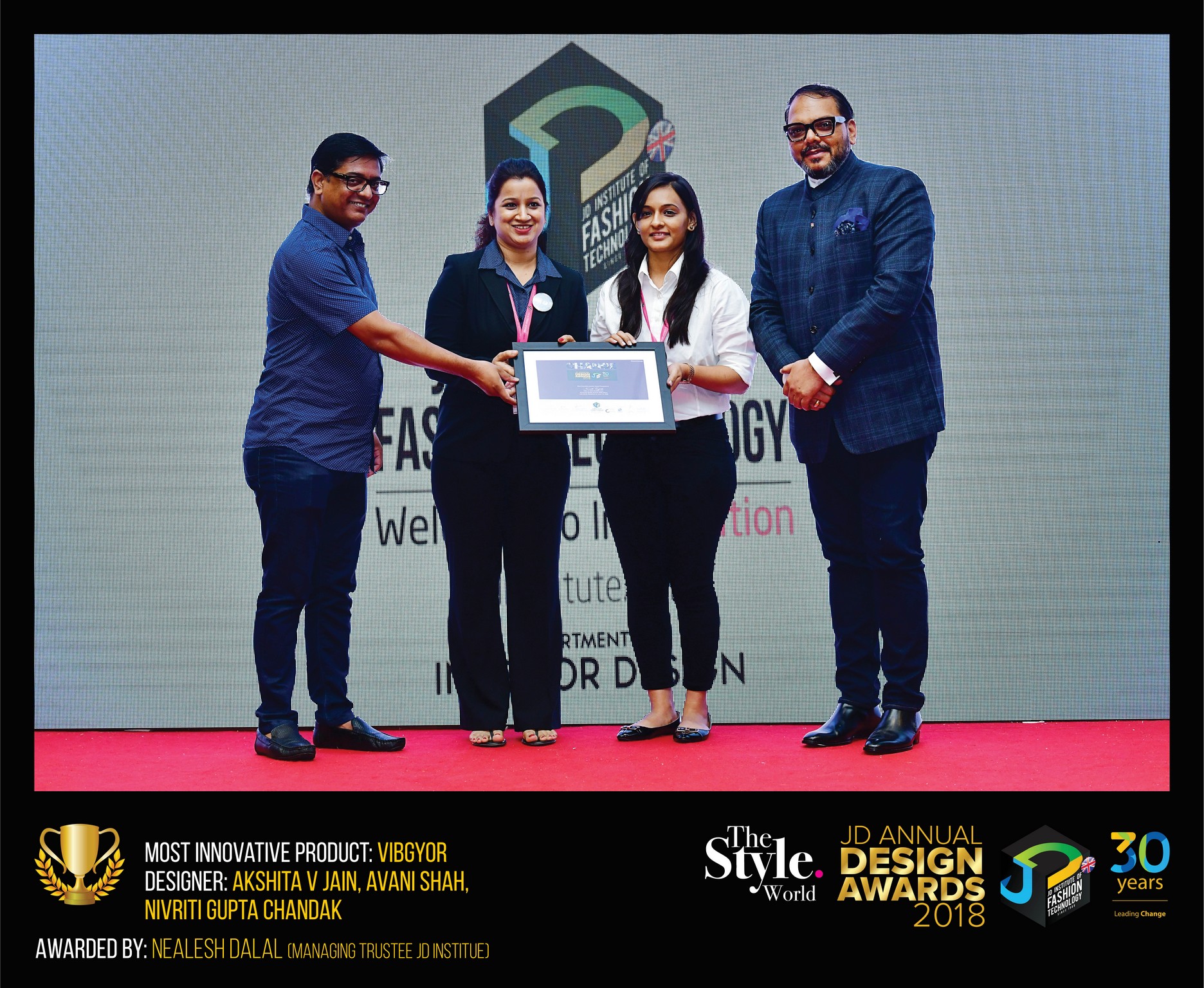 VIBGYOR – Change – JD Annual Design Awards 2018 | Designer: Akshitha V Jain, Avani Shah, Nivrithi Gupta | Photography : Jerin Nath (@jerin_nath)