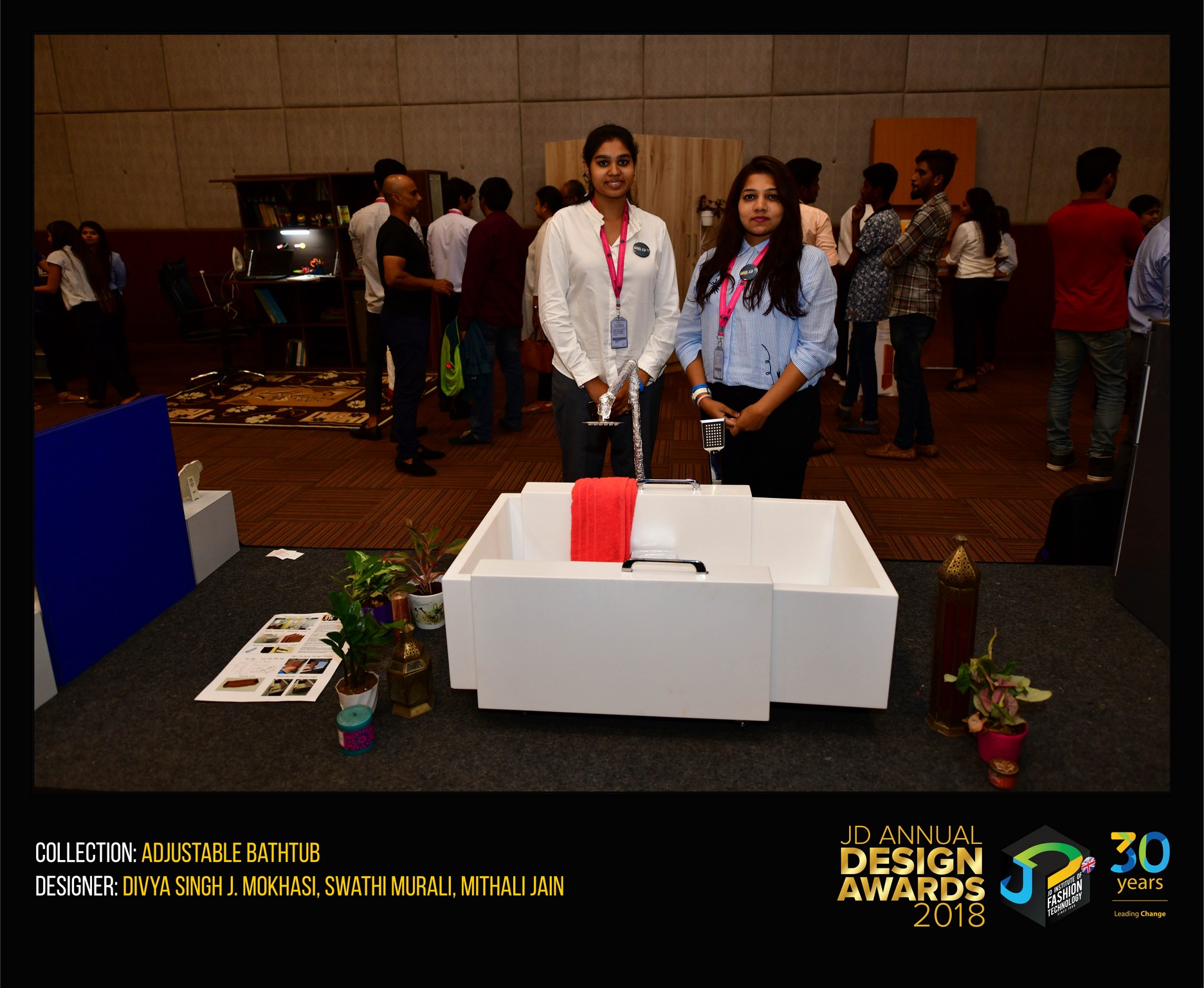 Adjustable Bathtub – CHANGE – JD ANNUAL DESIGN AWARDS 2018 | Designer: Divya singh.J.Mokhasi, Swathi Murali, Mithali Jain | Photography : Jerin Nath (@jerin_nath)