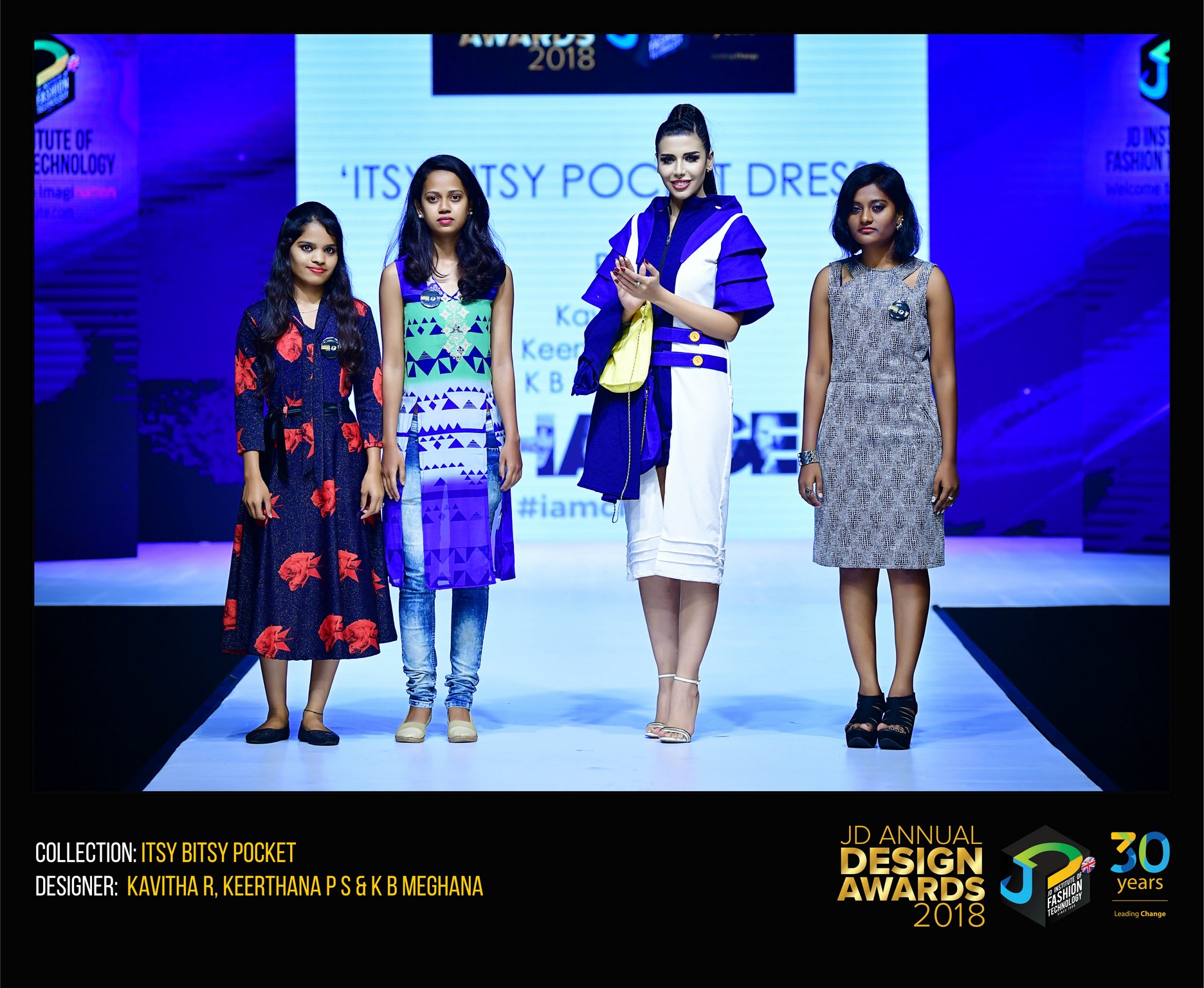 Itsy Bitsy Pocket Dress – Change – JD Annual Design Awards 2018 | Designer: Kavitha, Keertana and Meghana | Photography : Jerin Nath (@jerin_nath)