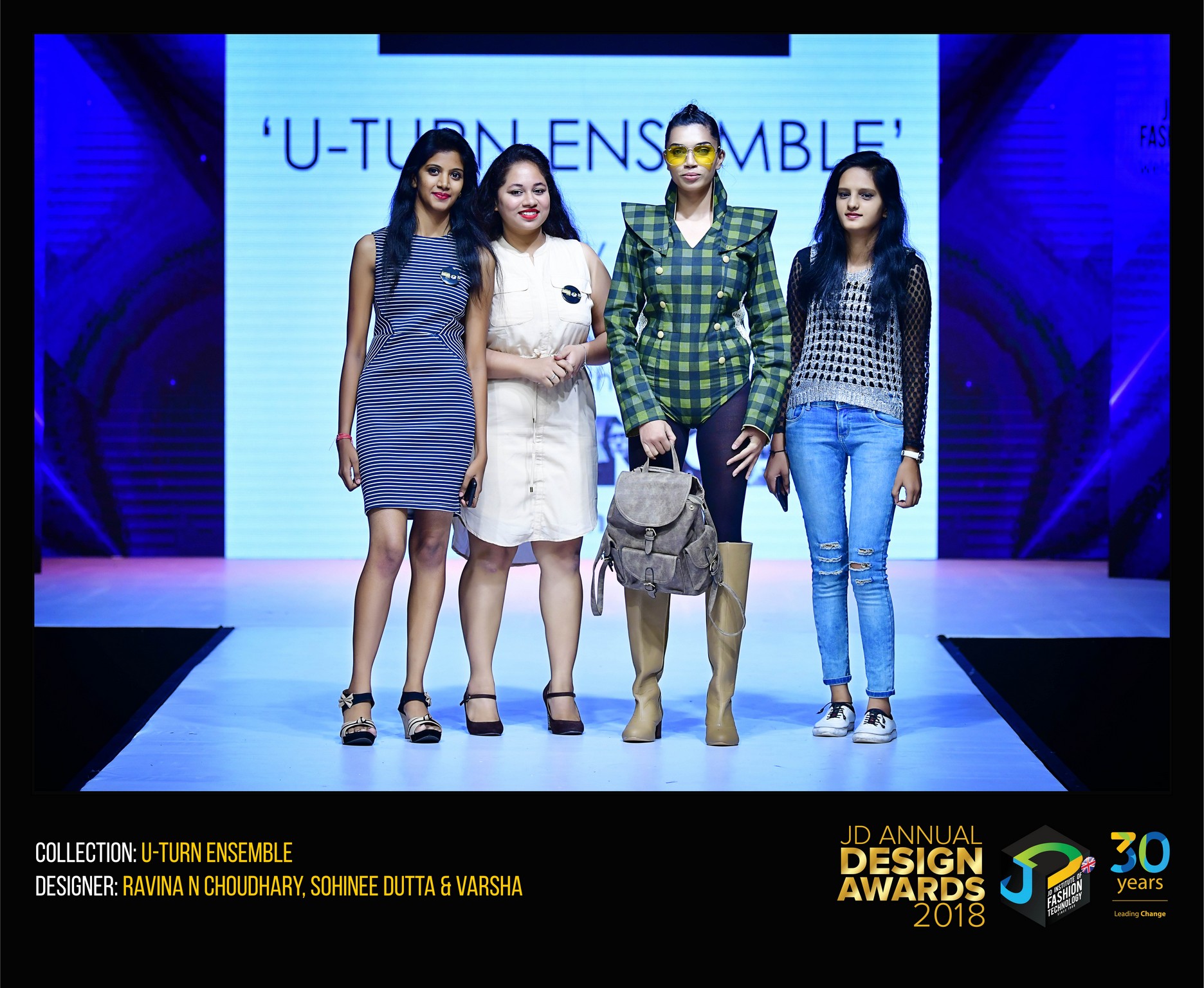 The U-turn ensemble – Change – JD Annual Design Awards 2018 | Designer: Sohinee, Ravina and Varsha | Photography : Jerin Nath (@jerin_nath)