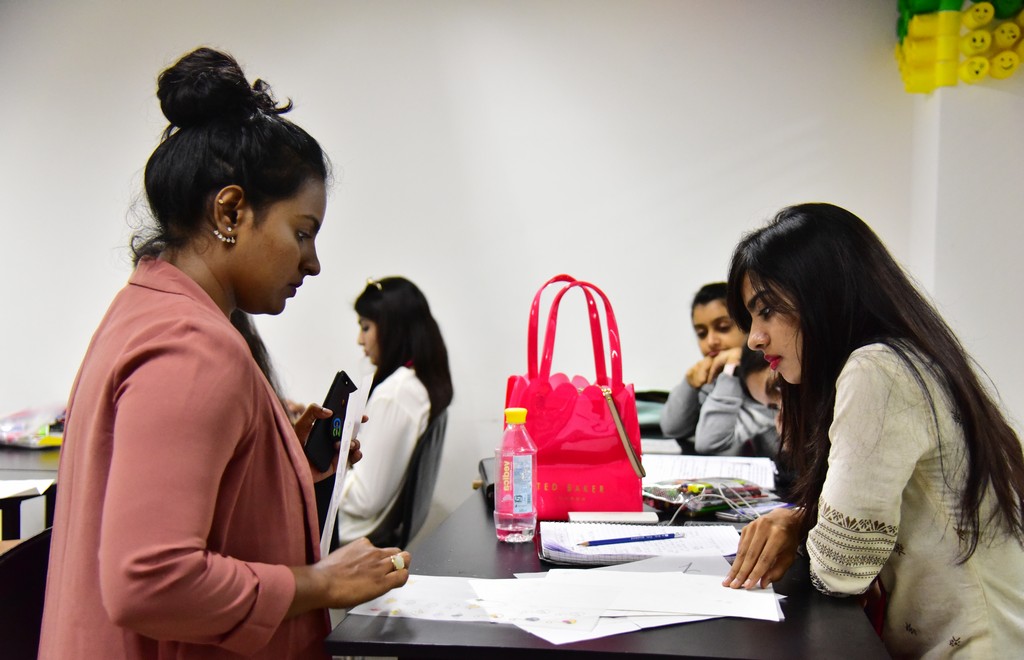 Pep Talk for jewellery Design students