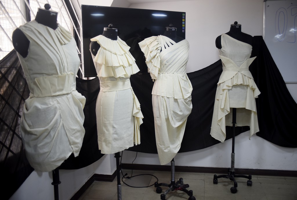 The Art of Fold | Draping exhibition by Fashion department