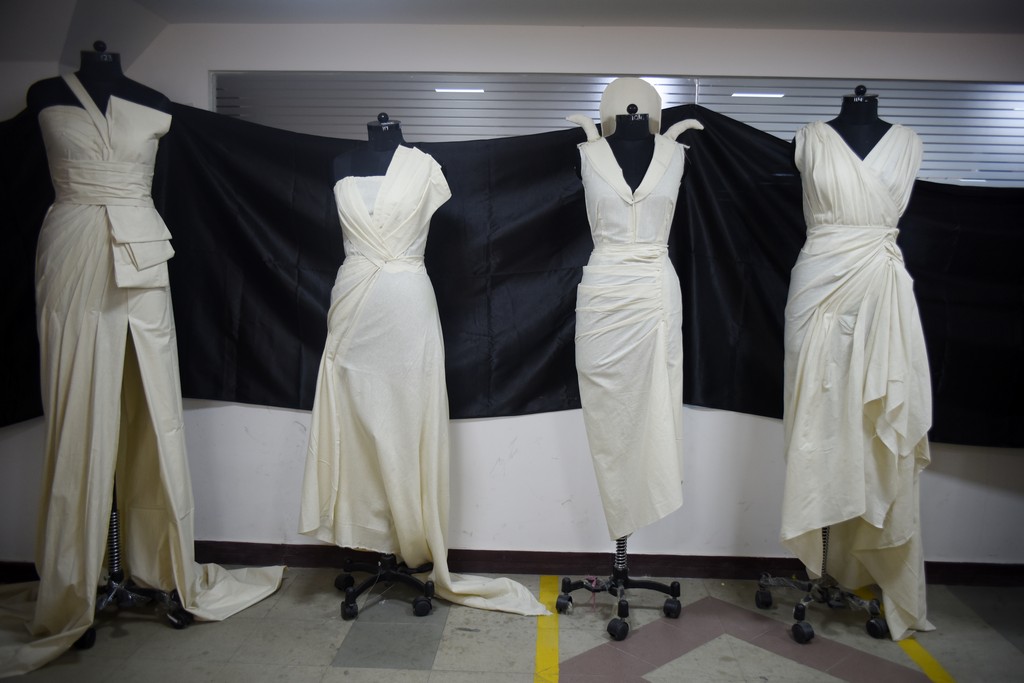 The Art of Fold | Draping exhibition by Fashion department