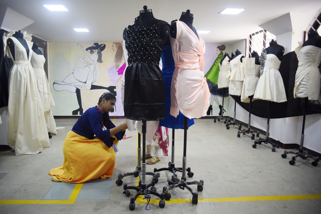 The Art of Fold | Draping exhibition by Fashion department