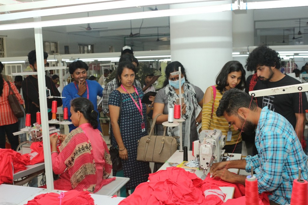 SKL Exports – Industry Visit by JD Institute of Fashion Technology