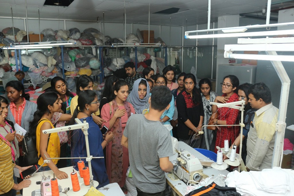 SKL Exports – Industry Visit by JD Institute of Fashion Technology