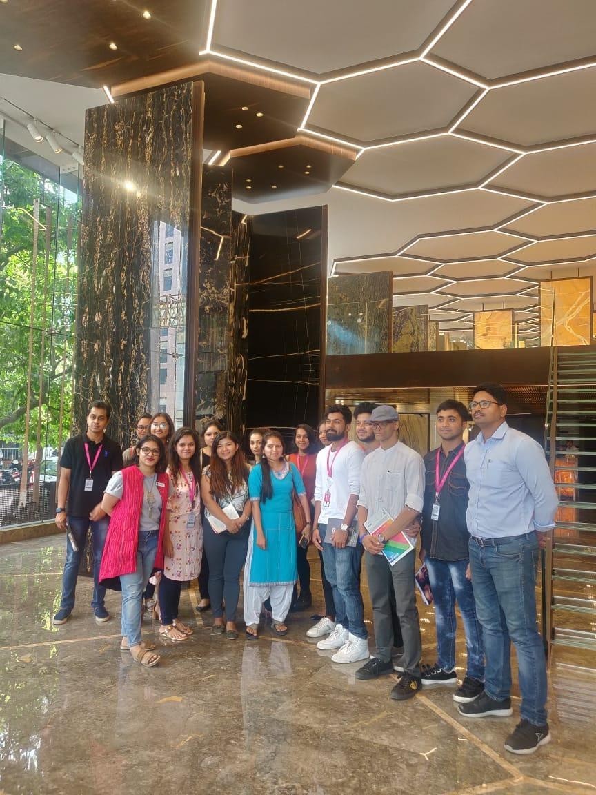 INTERIOR DESIGN STUDENTS VIST TO HINDUSTAN MARBLES AND GRANITES