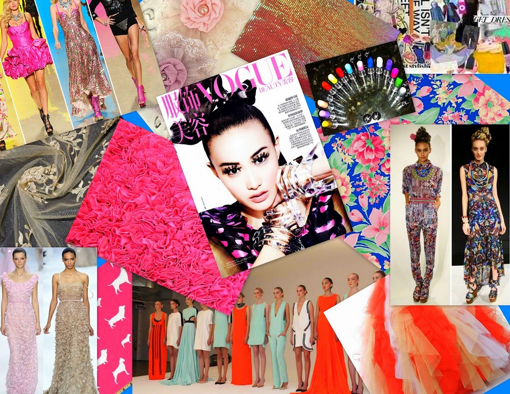 The importance of fashion boards in developing a fashion collection