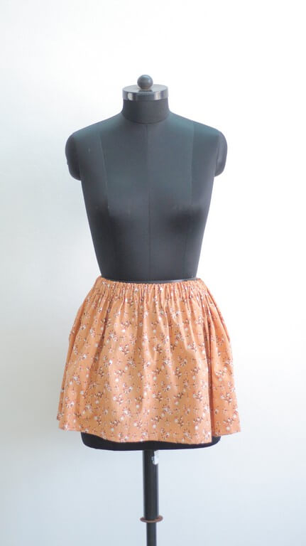 Gathered Skirt