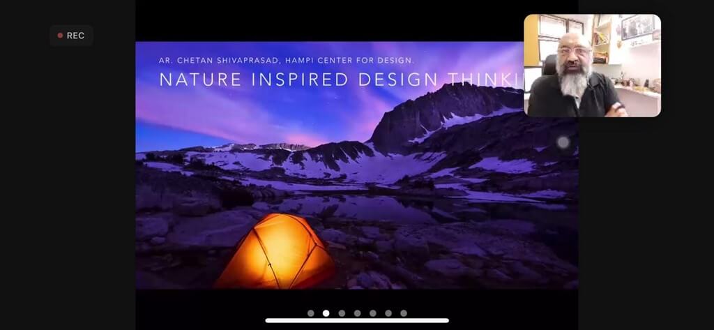 Nature-Inspired Design Thinking: CONV. CONVERSATIONS with Ar.K.S.Chetan