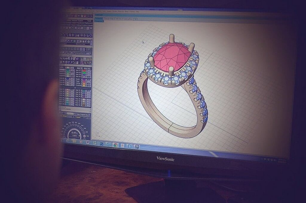 CAD Jewellery Design – Use of Technology in jewellery designing 