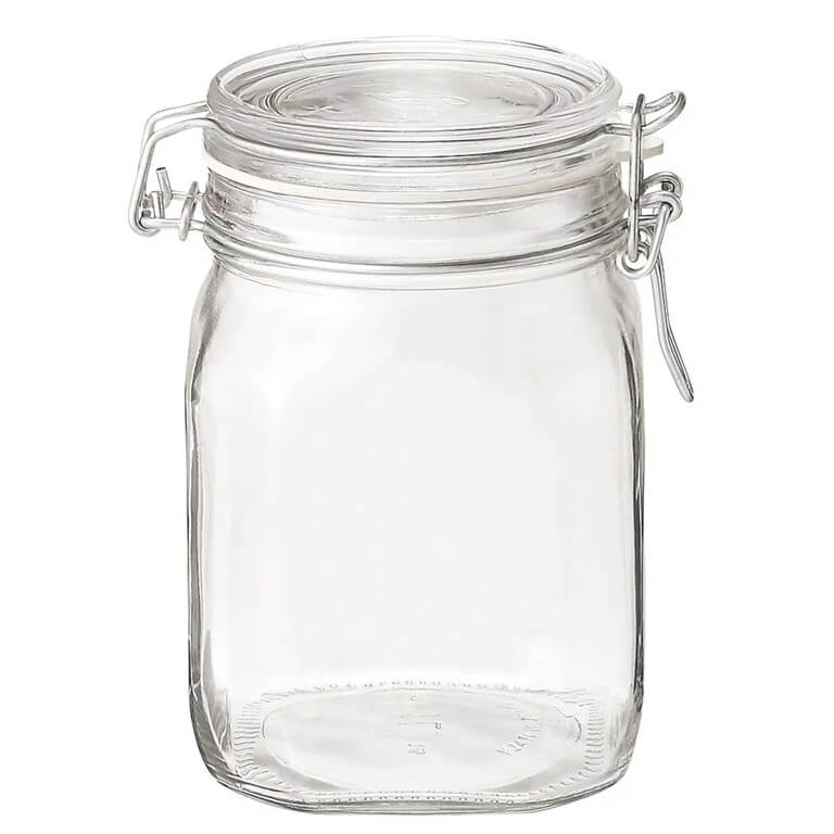 Glass jars