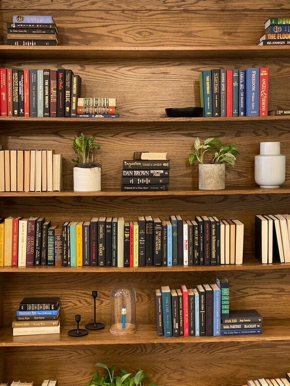 Open shelves - 6 ways to style them