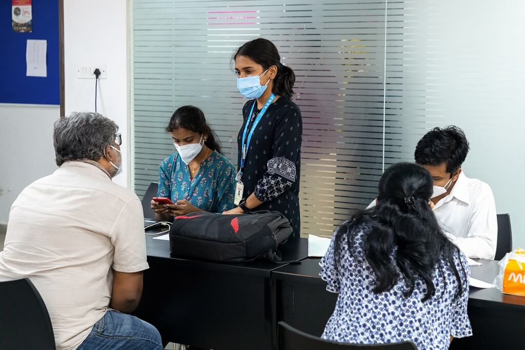 COVID-19 vaccination drive organised for employees of JD Institute