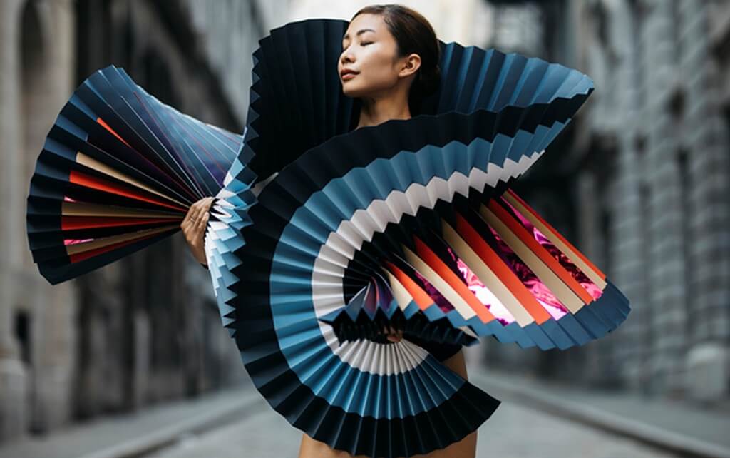 Origami as a fashion statement