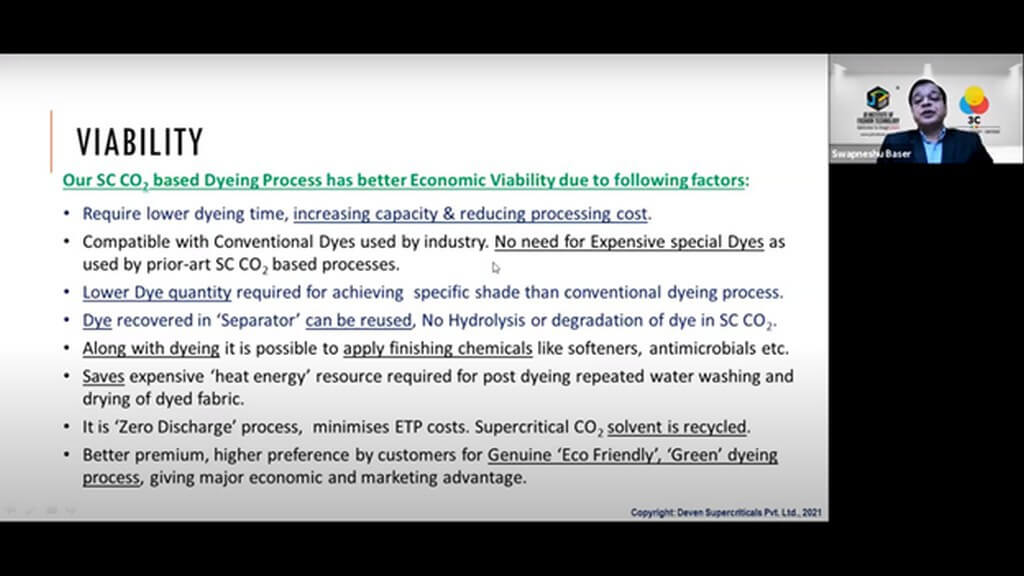 Innovation in Sustainable Dyeing by way of Waterless Process