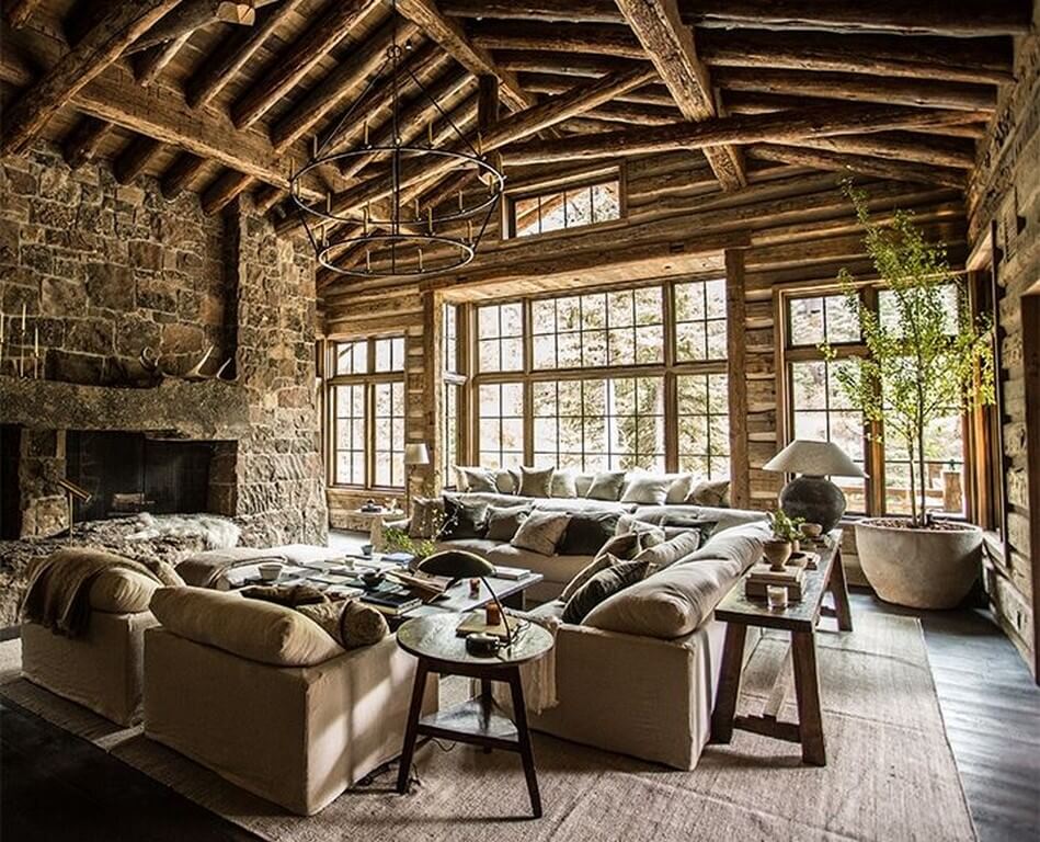 Features of rustic interior design