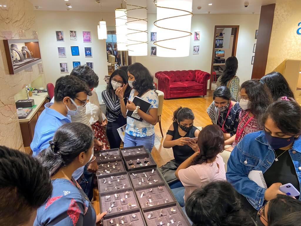 Jewellery Boutique Visit By Students Of DFJD 2021