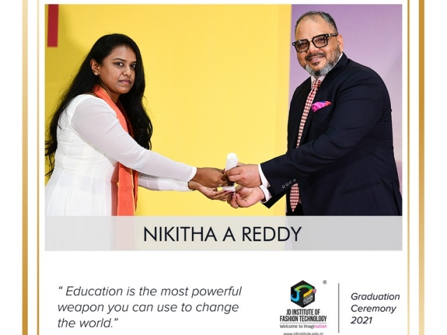 Nikitha A Reddy