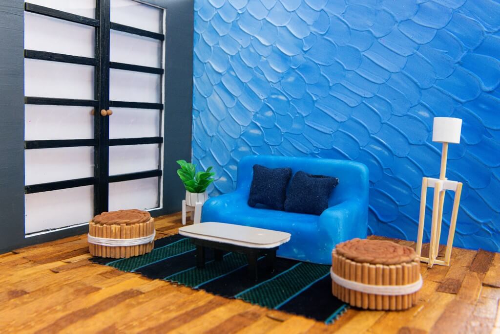 Wall Textures - A Display By Interior Designing Students