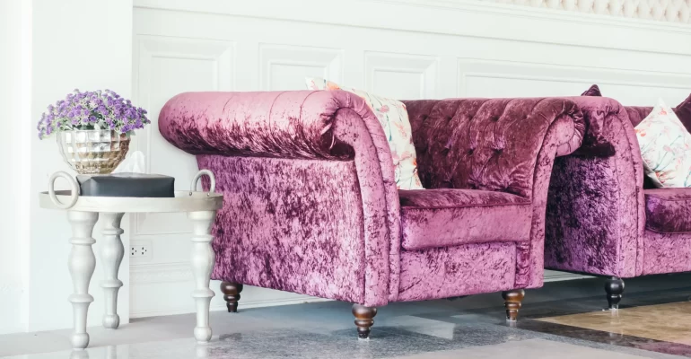 Velvet furniture: Cleaning tips to try at home 