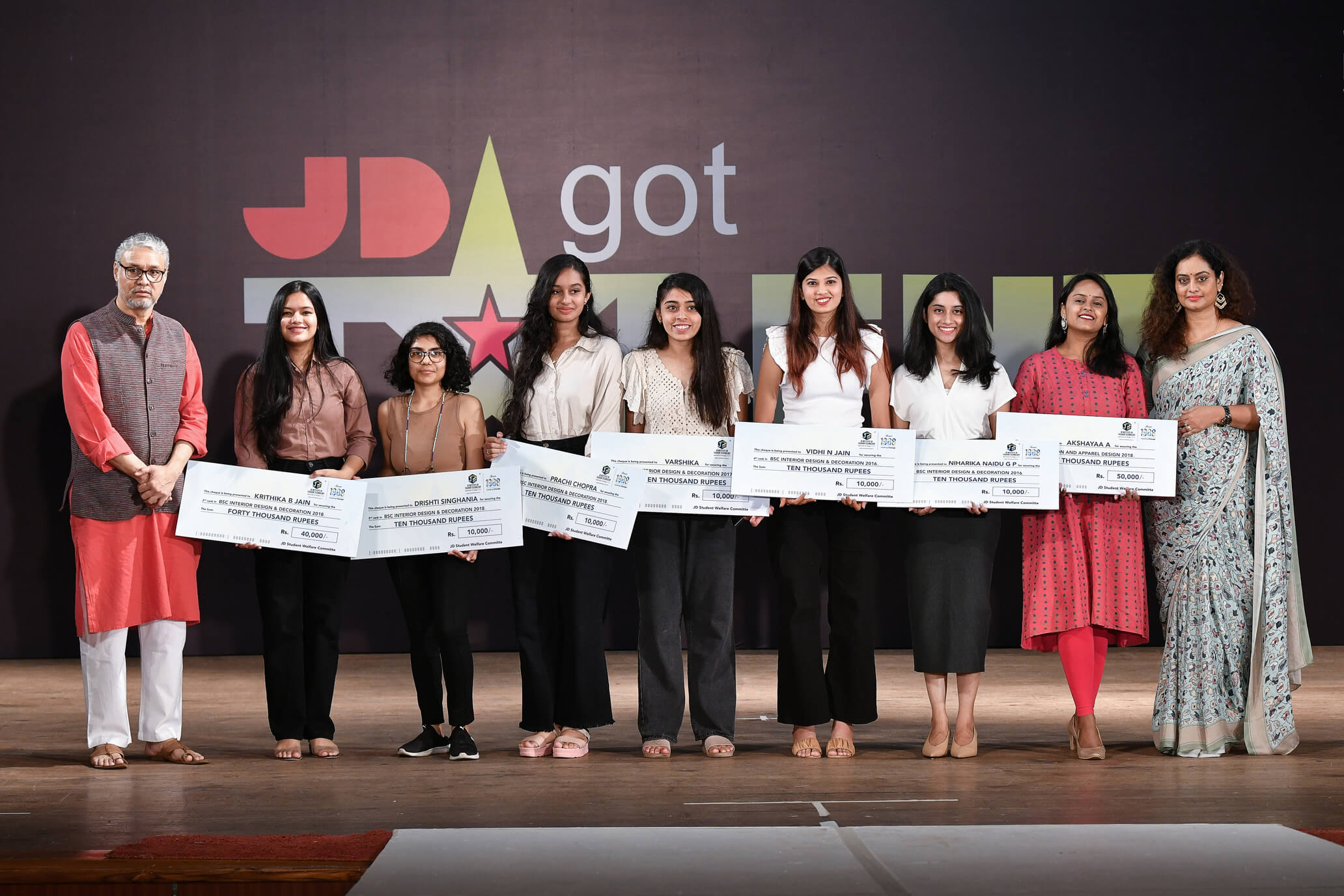 Toppers Of JD Institute, A Proud Moment