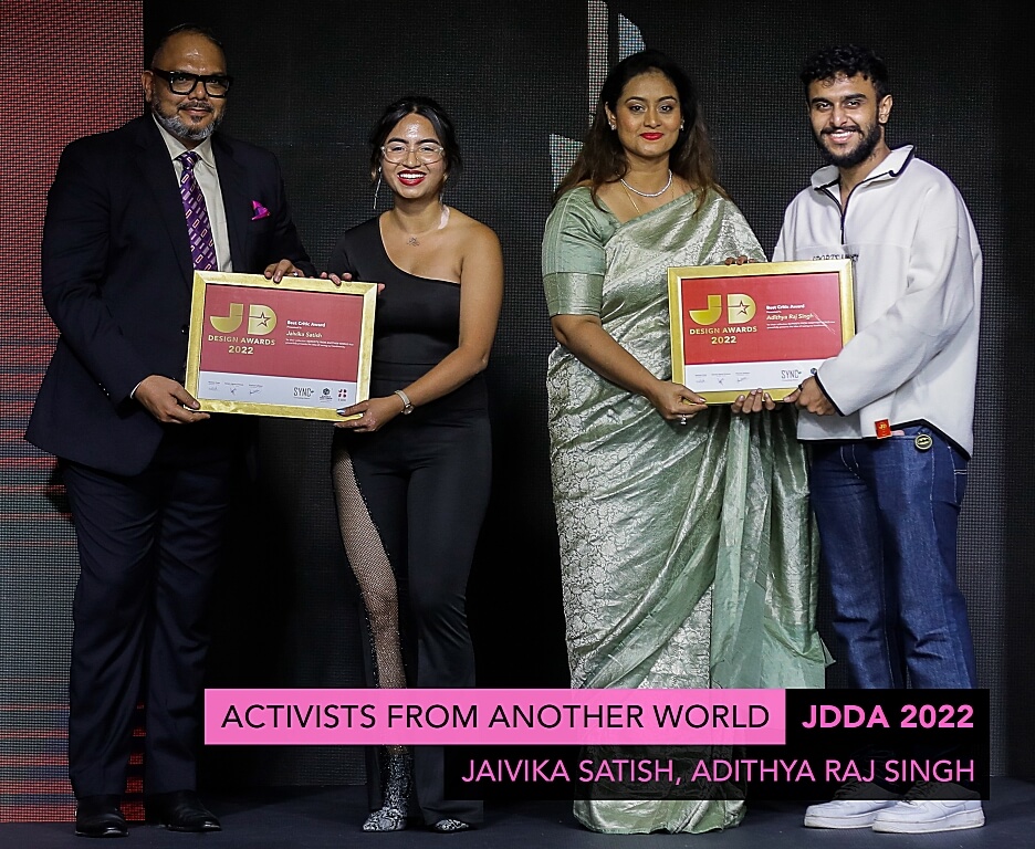 Activists From Another World- Sync- JD Design Awards 2022