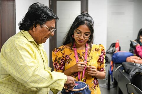 Kashmiri Velvet Hand Embroidery Workshop For Jediiians