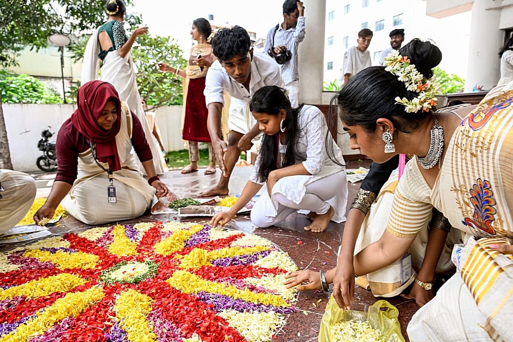 Onam Celebration by JD Institute, Bangalore