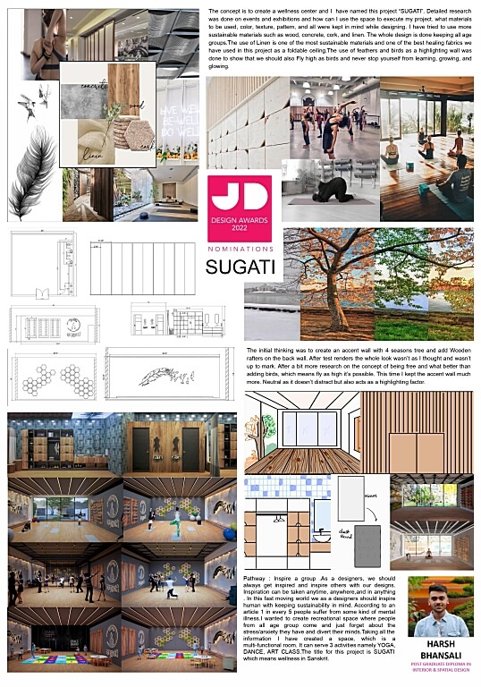 Sugati- Sync- JD Design Awards 2022- Interior Design