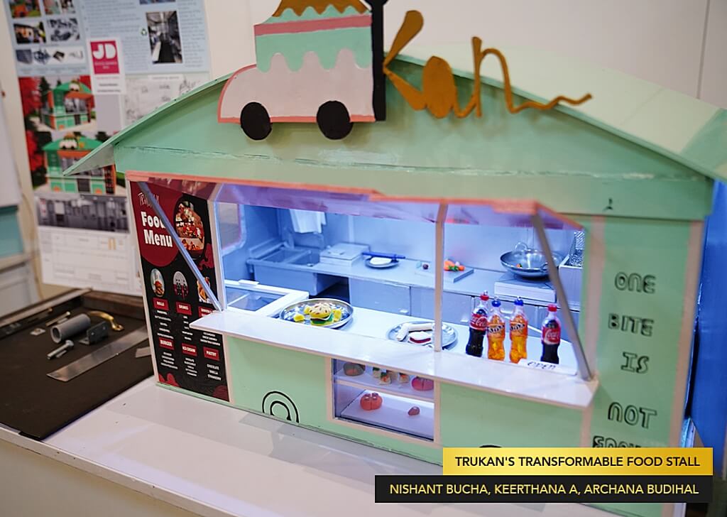 Trukan's Transformable Food Stall- Sync- JD Design Awards 2022