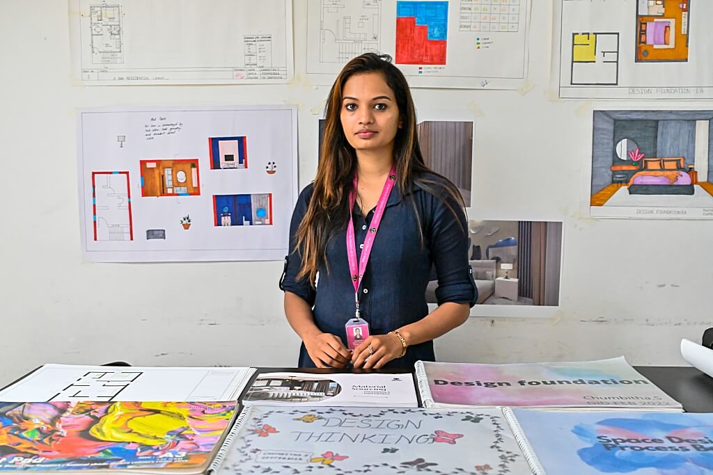 Interior Design Display Organised By Aspirants At JD Institute