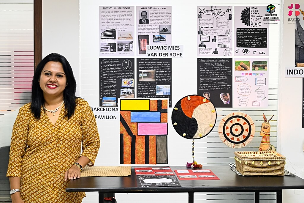 Interior Design Aspirants Conduct A Successful Display