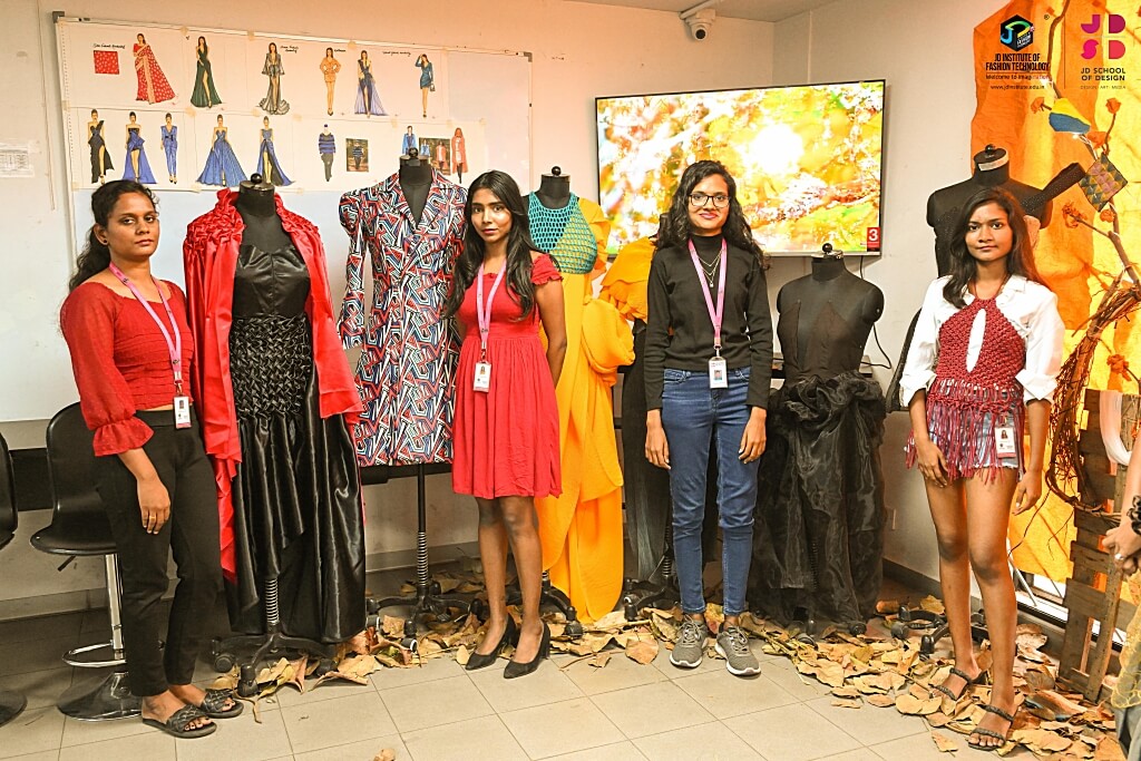 Seasons - A semester end display by MSc. in Fashion Design and Management