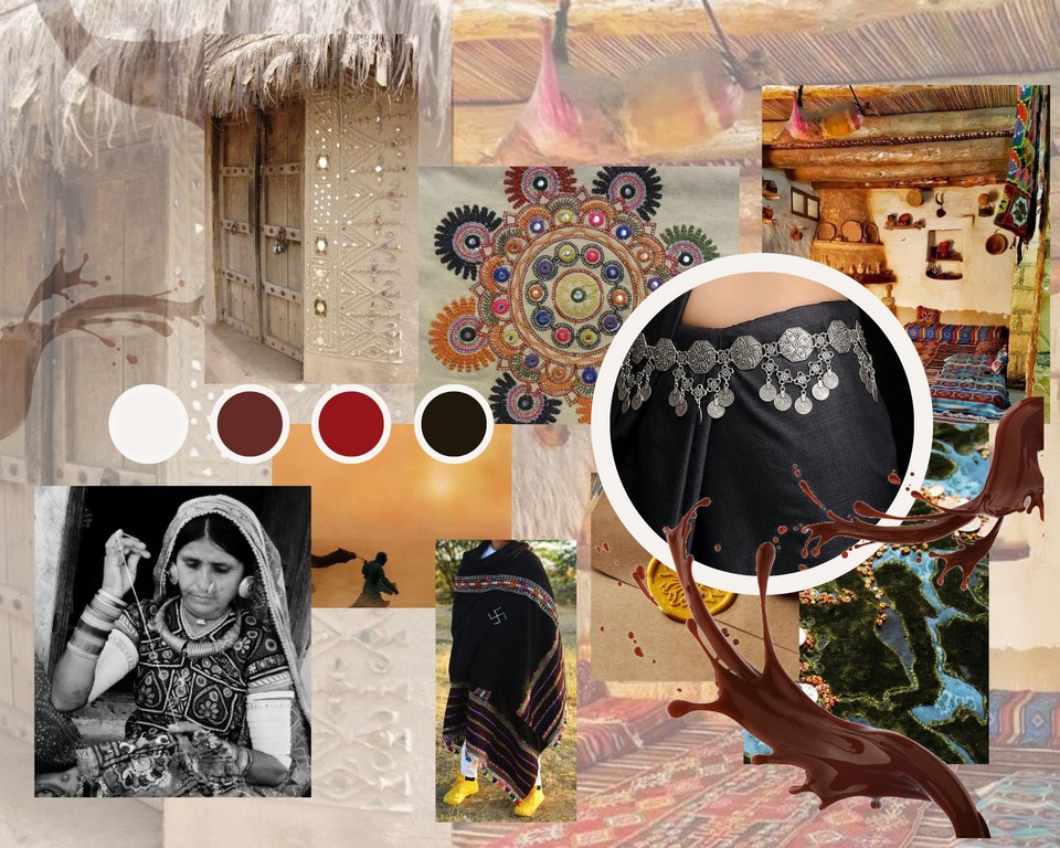 Onorm A Tribute to Rabari Art Mood board