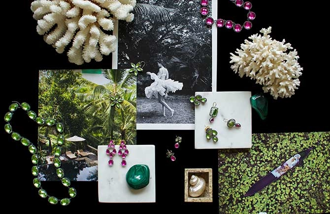 Creating and using mood boards for jewellery designing