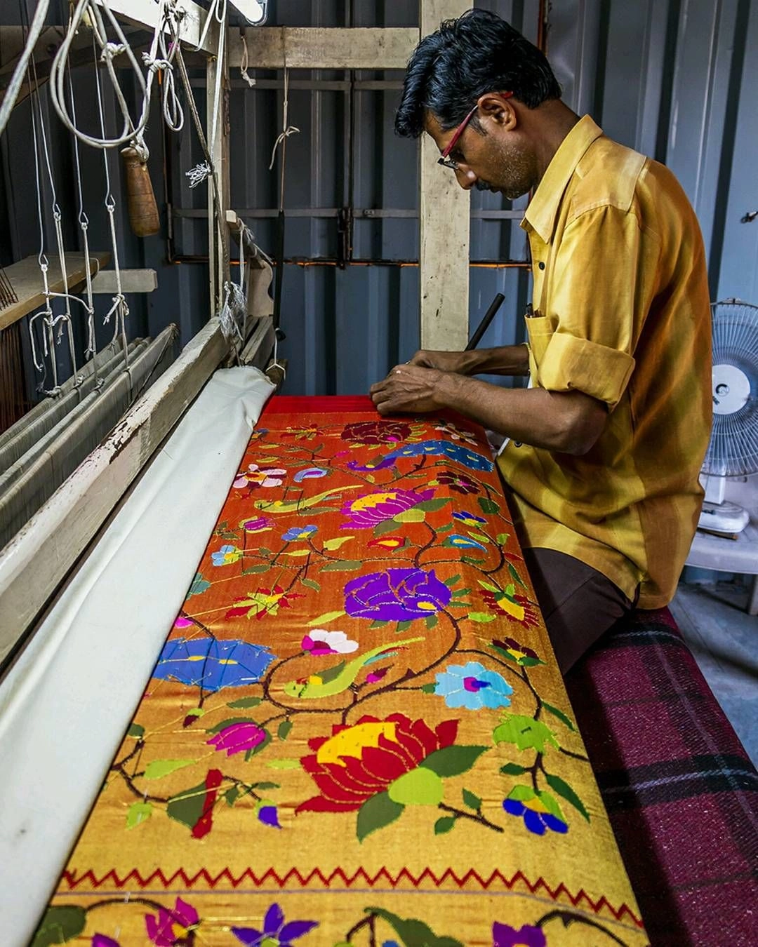 An Exploration of Handloom Saree Making in India 