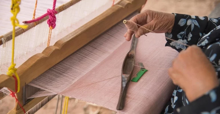 An Exploration of Handloom Saree Making in India