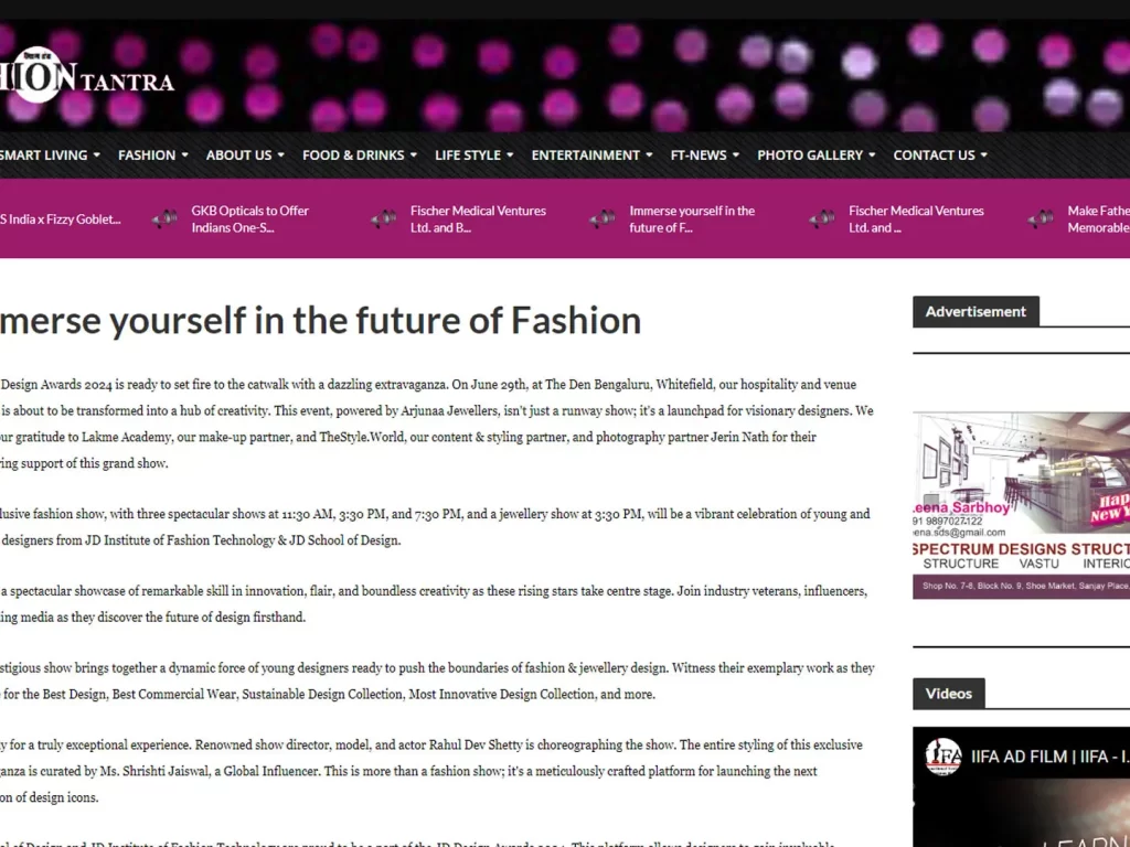 Immerse yourself in the future of Fashion Fashion Tantra